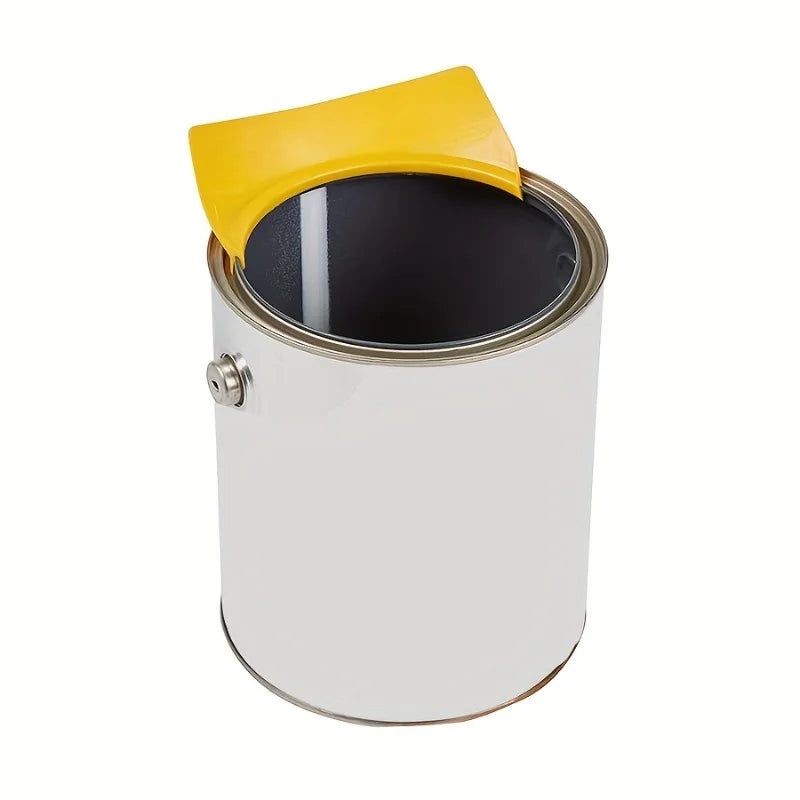 accessoire peinture jaune pratique versement essuiepeinture moderne fourreau pinceau fixe conteneur peinture tiện ích