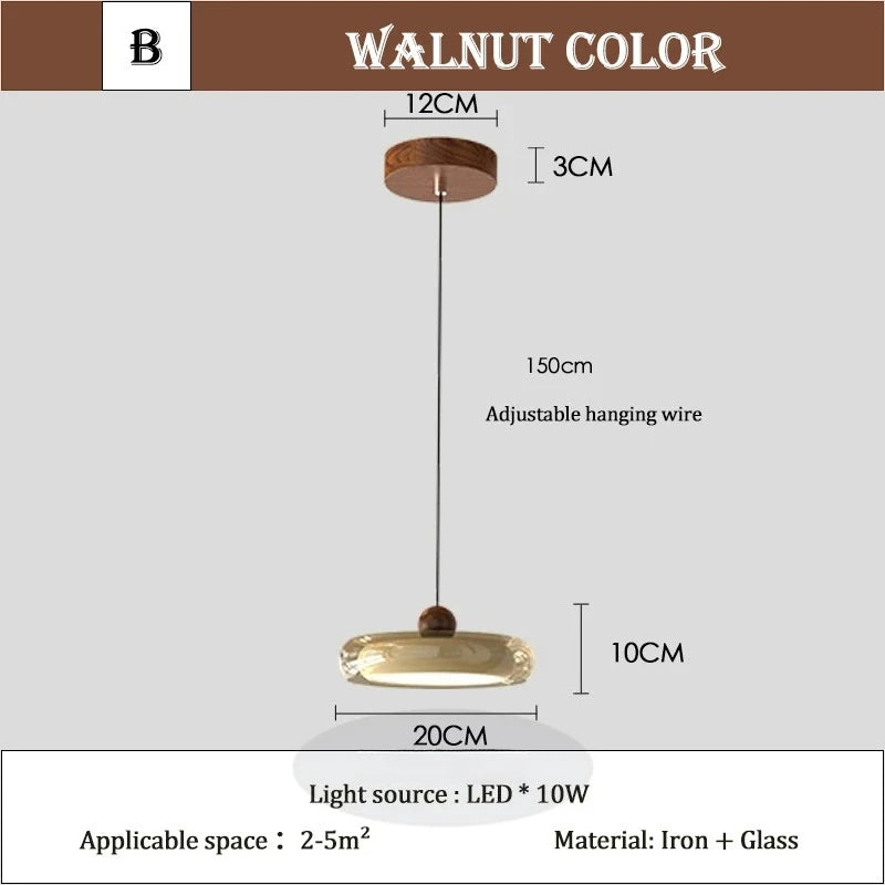 lampe moderne couleur jaune bleu orange verre transparent led chambre enfant deco maison