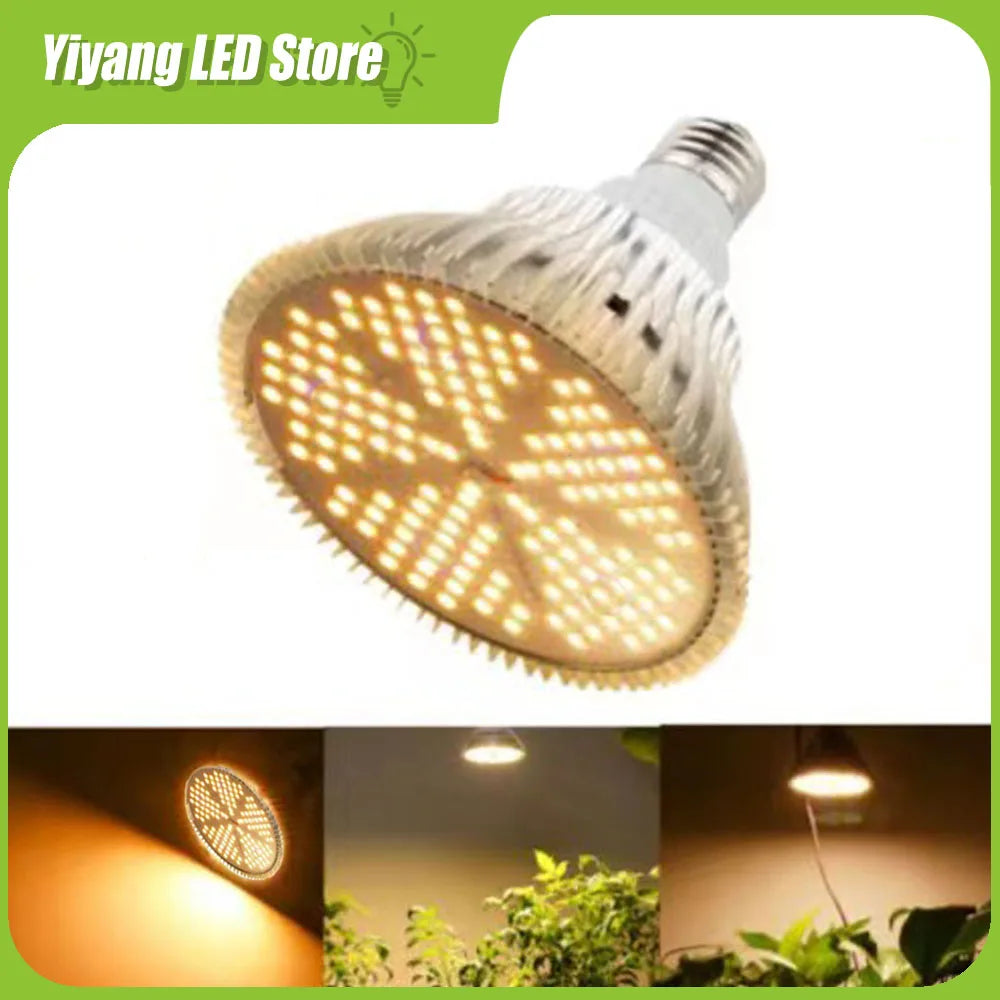 ampoule led full spectrum 100w 85 265v argenté cuivre moderne croissance planteintérieur autonomesucculente