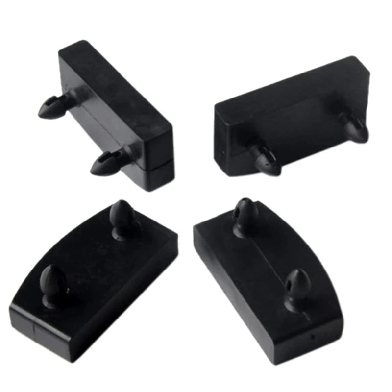 supports barres centrales noirs adhésifs lit moderne plastique plat lisse remplacement pièces cadre