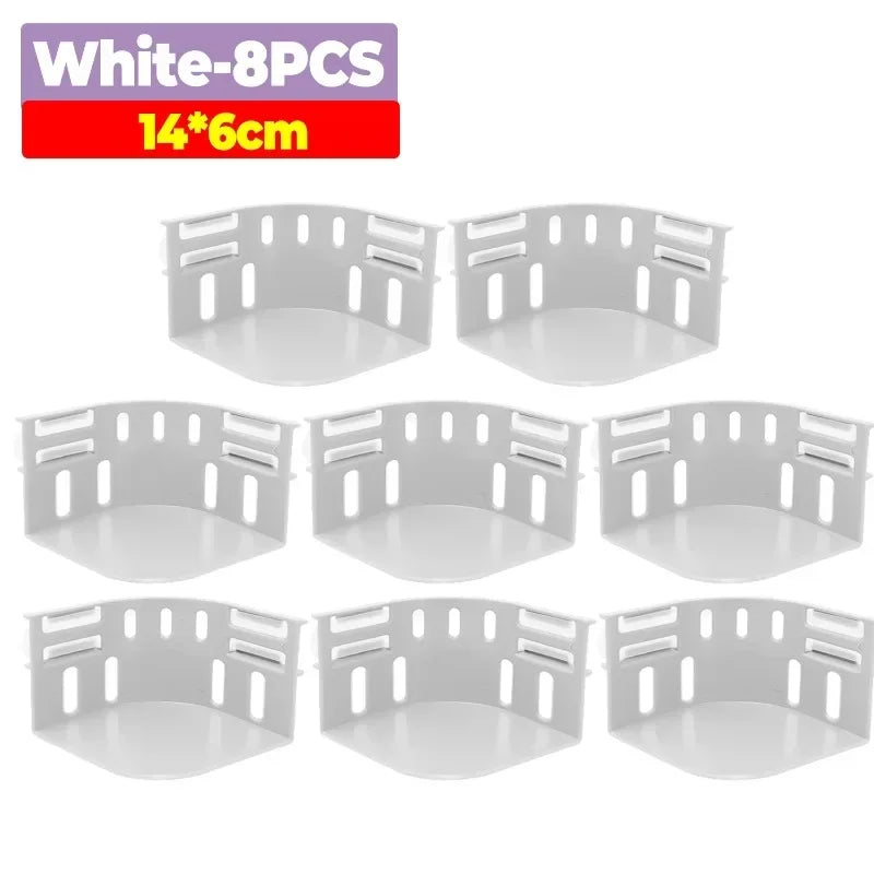 supports lit clips anti dérapants blanc gris modernes fonctionnels