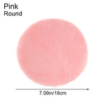 coussins décoratifs peluche douce rose blanc modernes maison poupée accessoires décoration chambre enfants adultes