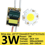 kits led puissants 3w 5w 7w 10w blanc froid neutre chaud 300ma