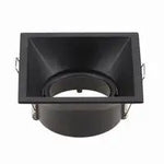 support spot led blanc rond moderne interrupteur bouton poussoir tringle ampoule led câbles électriques