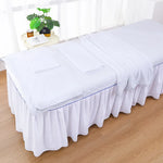 serviettes massage microfibre douce absorbante moderne élastique set cinq pièces beigeclair