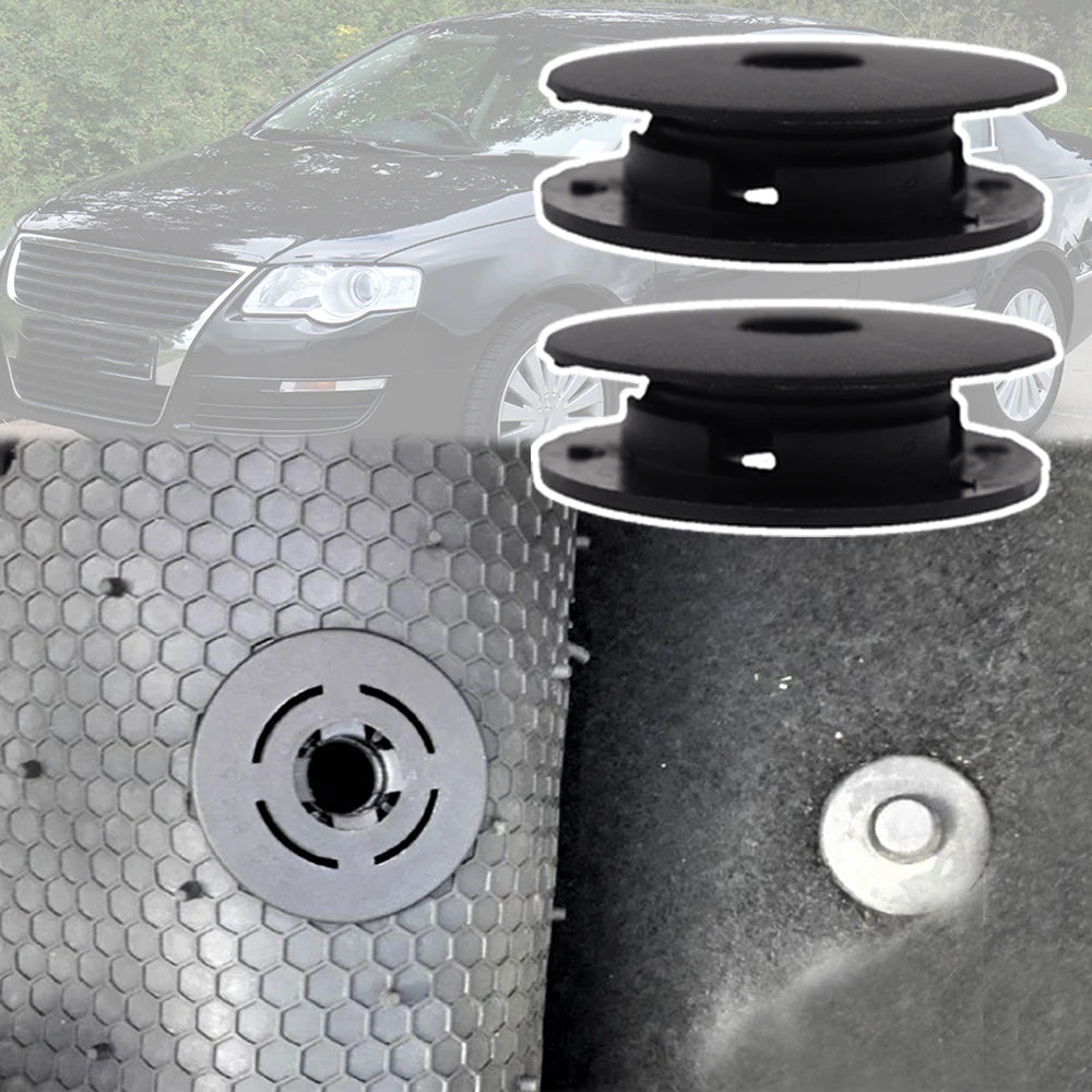 plaque protection voiture hexagonale noire pratique robuste fit vw passat polo jetta