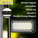 lampe camping solaire rechargeable 1200lm led 12h autonomie ipx4 étanche moderne noire abs matériaux