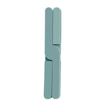 support verre moderne bleu vert rose plat opacité minimaliste