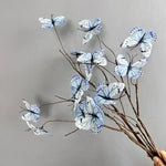 branche fleur artificielle papillons décoratifs mariage fête maison décoration intérieure moderne