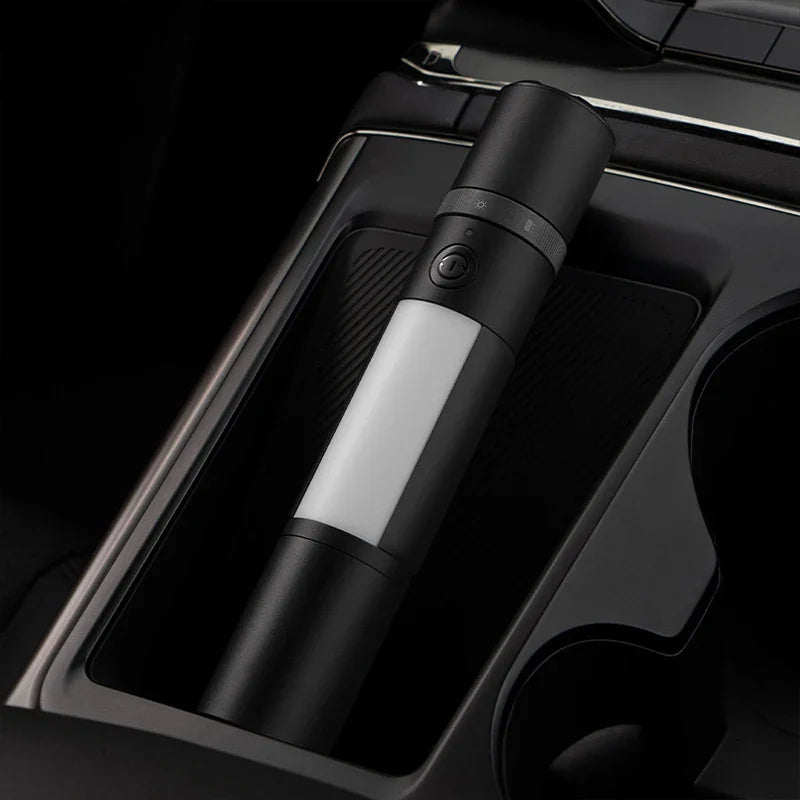 lampe torche multifonctionnelle rechargeable 1000 lumens coupe ceinture sécurité éclairage intense modes puissance variés