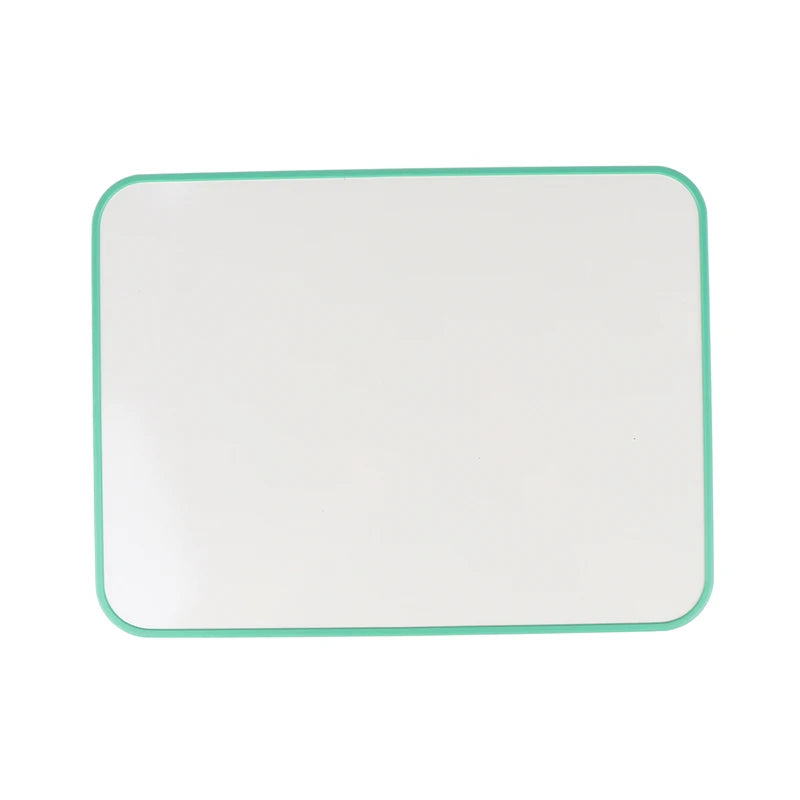 tablette dessin rectangulaire bord arrondi noir bleu vert rose violet moderne minimaliste