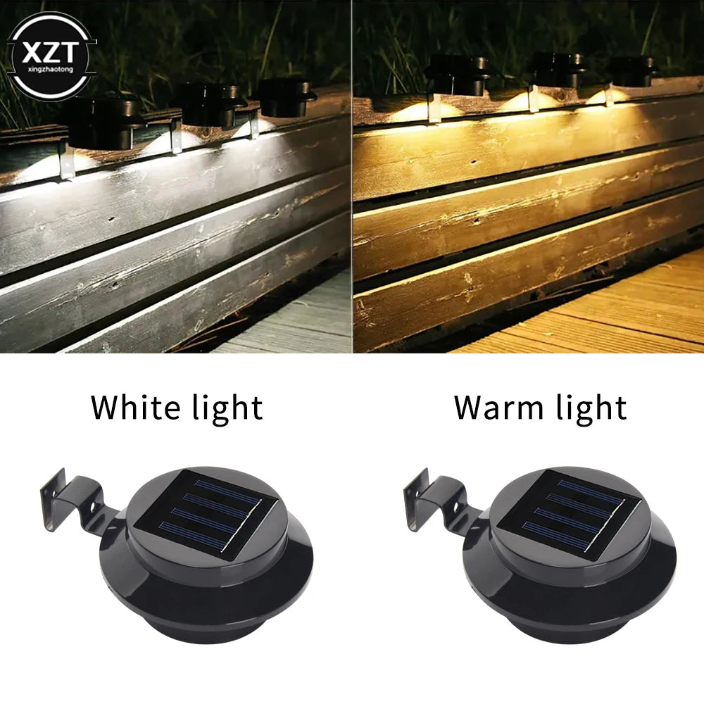 lampe solaire murale clips noir blanc panneaux solaires intégrés veilleuse extérieure moderne imperméable