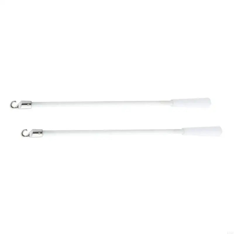 tige suspension blanche moderne 43cm anneau métallique fixe rideau store professionnel durable