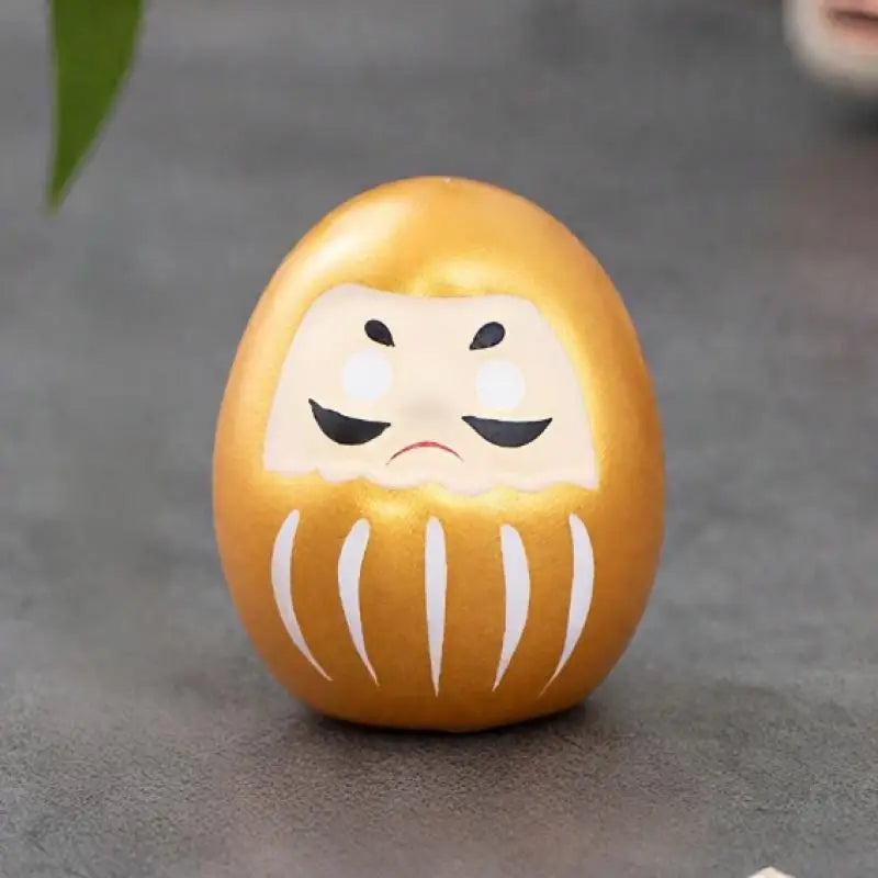 statuette japonaise daruma orange rouge noir vert violet rose blanche bonheur traditionnelle maison
