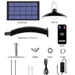lampe solaire extérieure moderne étanche noir contrôleur télécommande fixations