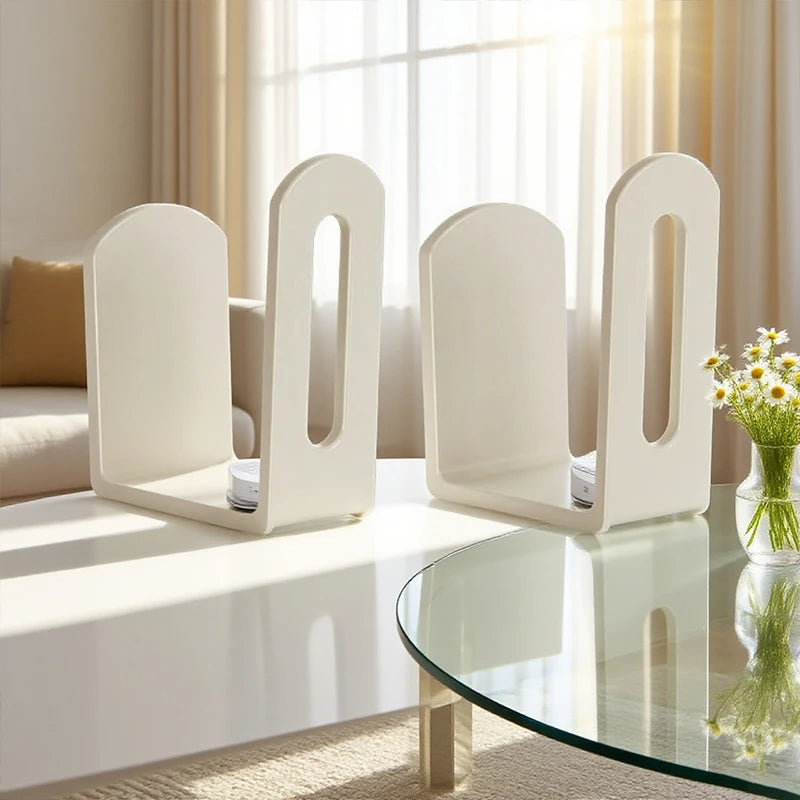 support livre moderne adhésif blanc multi prise murale minimalistemodele fixe routeur wifi gain place