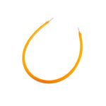 ruban led flexible orange vert blanc moderne brillant 80mm 133mm 255mm 300mm clips batteries