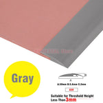 bande transition sol pvc autoadhésive noir beige moderne 3mm 7mm 12mm