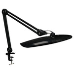 lampe articulée clip noir blanc moderne 24w led 1600 lumens contemporaine