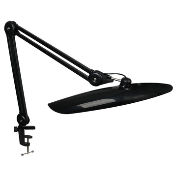 lampe articulée clip noir blanc moderne 24w led 1600 lumens contemporaine