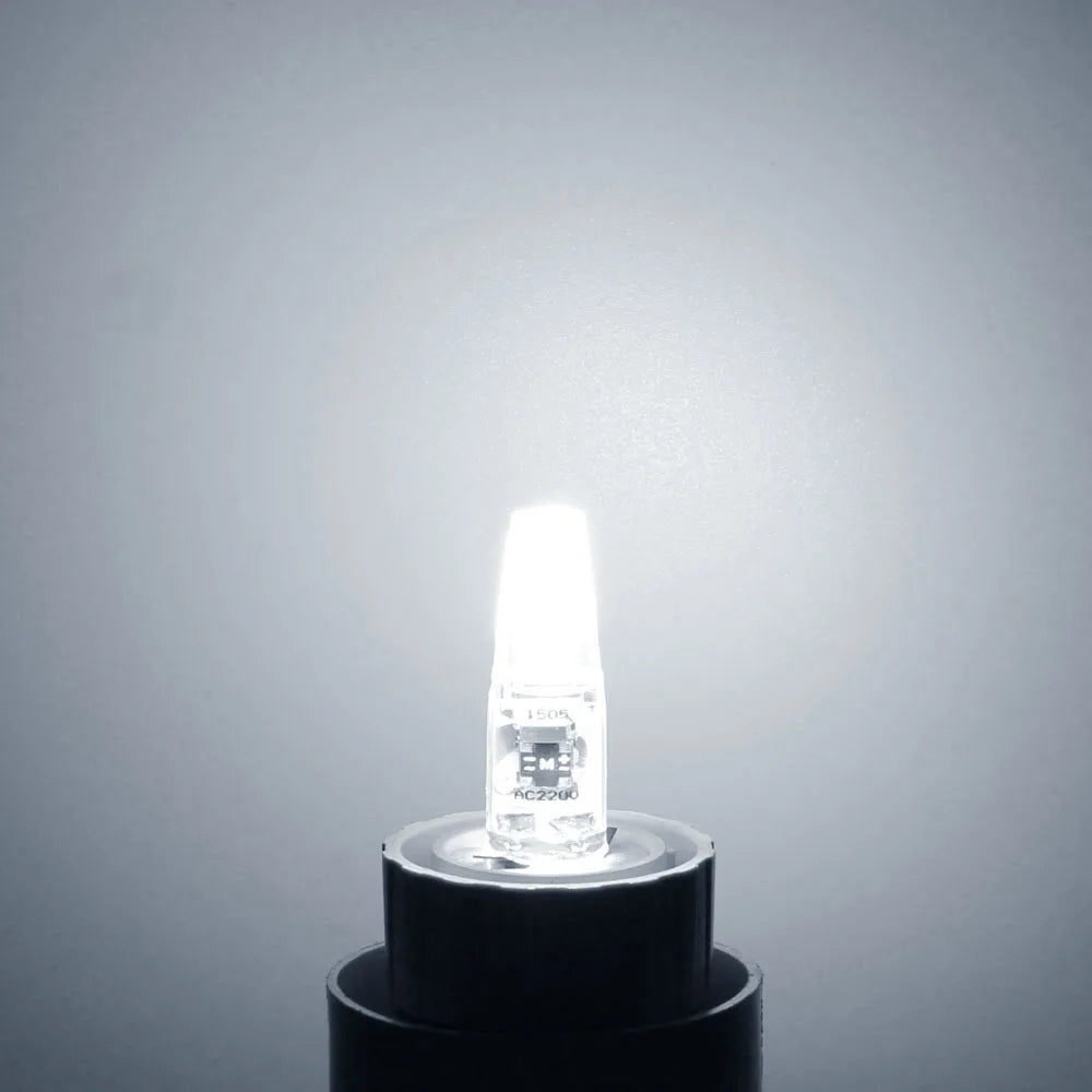 ampoule led transparente 12v g4 360° blanc chaud 2700k 50000h moderne