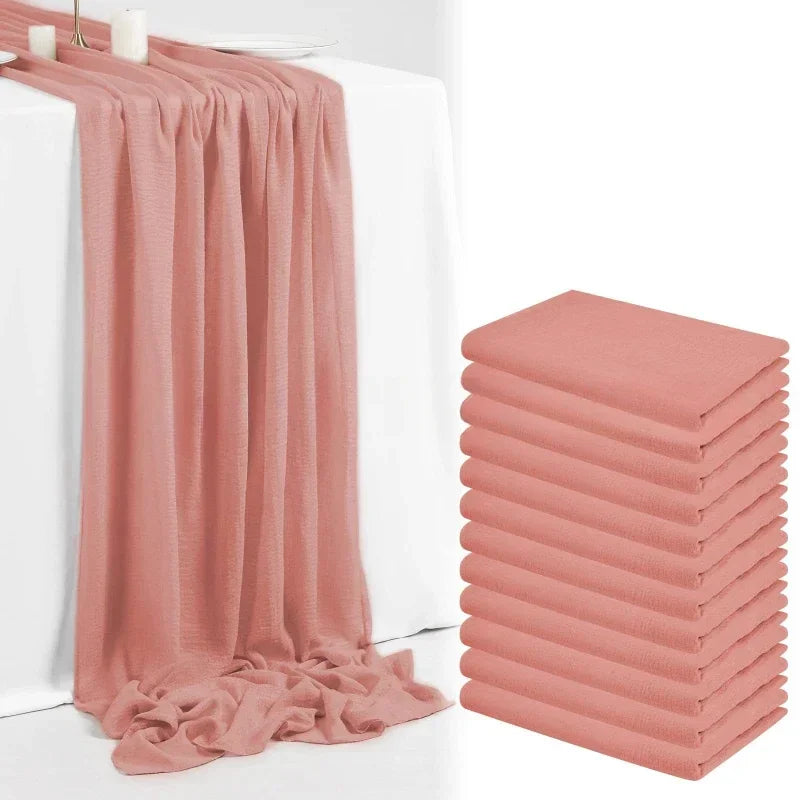 serviettes table uni moderne bleu clair vert pastel blanc rouge foncé rose pâle party