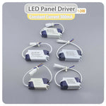 accessoires éclairage led driver 3w 47w 812w 1318w 1824w blanc gris moderne