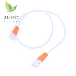 câble électrique blanc orange noir connecteur broches moderne plantation led lumière