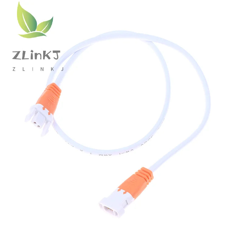 câble électrique blanc orange noir connecteur broches moderne plantation led lumière