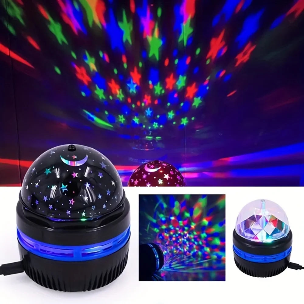 projecteur ambiance galaxie led télécommande motifs lumineux multicolores moderne relaxant