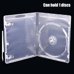 boîtes rangement disques blu ray transparentes modernes perforations respectueux environnement pratique