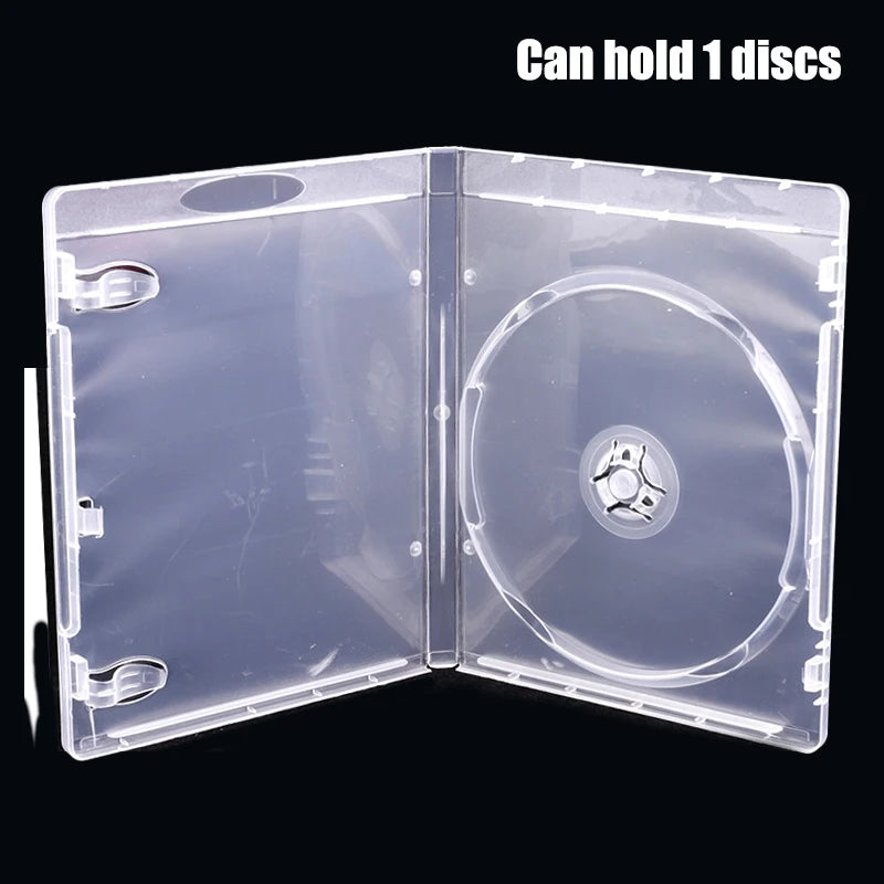 boîtes rangement disques blu ray transparentes modernes perforations respectueux environnement pratique