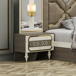 Commode moderne complétant l'ensemble chambre