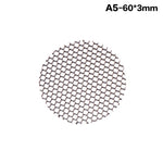 grille circulaire led noir maille fine moderne éclairage doux antiéblouissement chambre salon