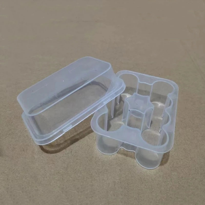 boite rangement transparente flacons tubes laboratoire plastique empilable organiseur pratique