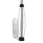porte rouleau essuie tout argenté moderne fixation murale sans perçage multiple tiges salle bain