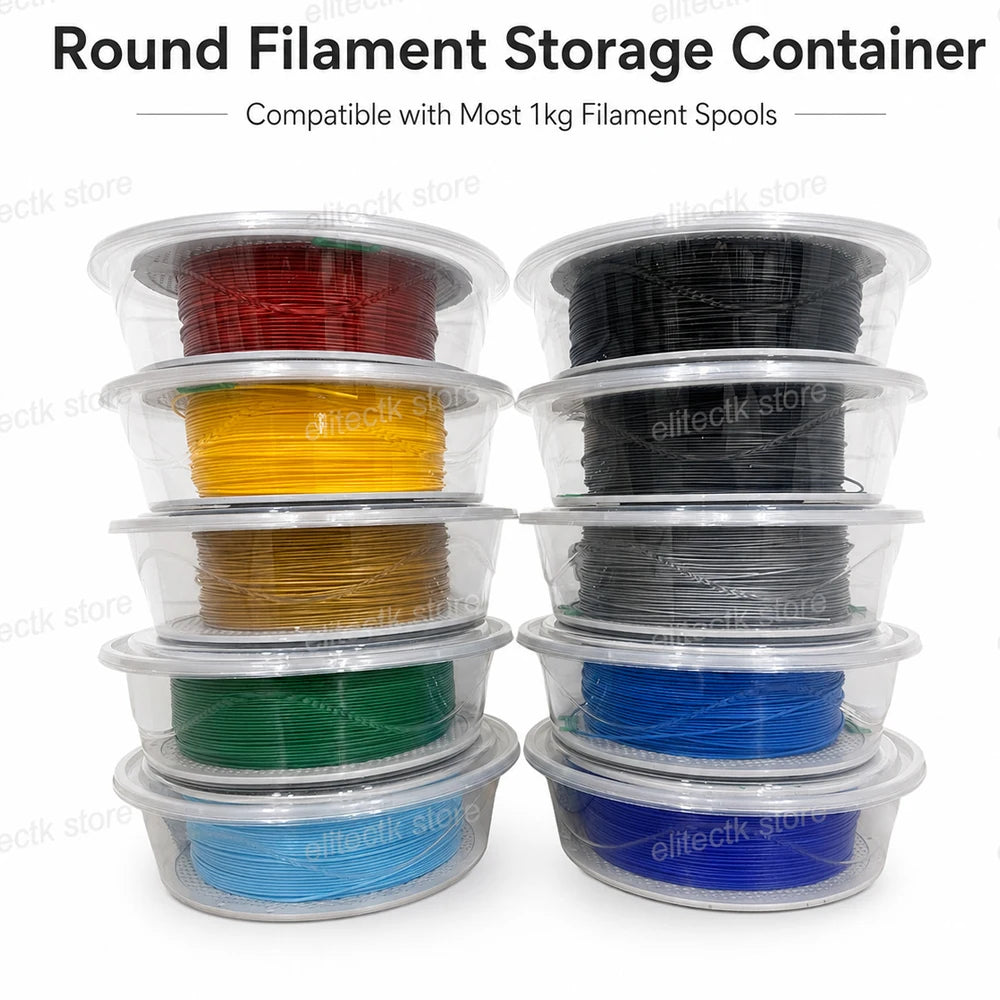 boîtes rangement filament 3d transparentes modernes empilables organisation protection spools