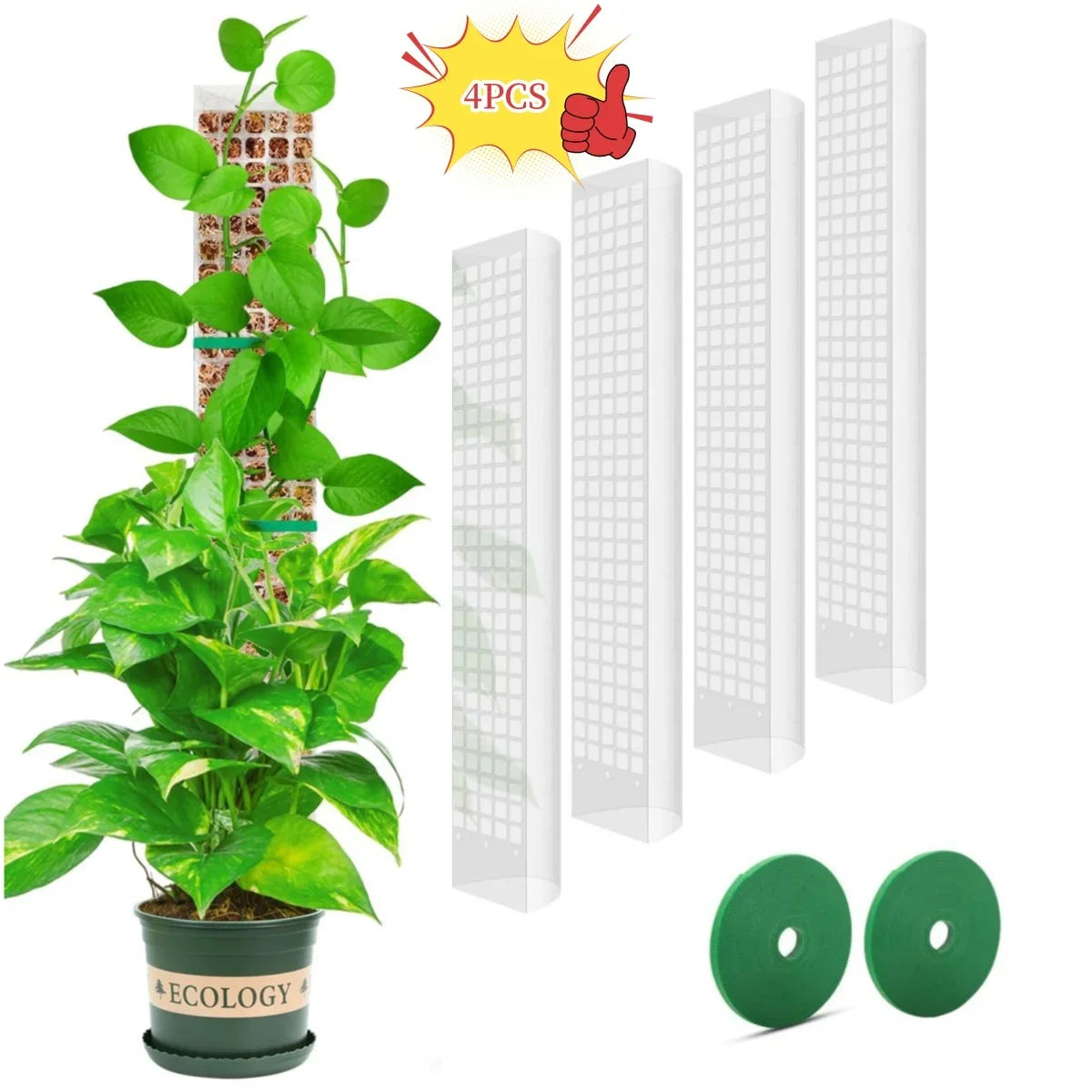 support croissance plantes vertes moderne adhésif pliante pot éco compatibleintérieurextérieur