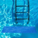 tapis antidérapant piscine protection escalier extérieur été bleu moderne minimaliste pvc opaque texturé losange