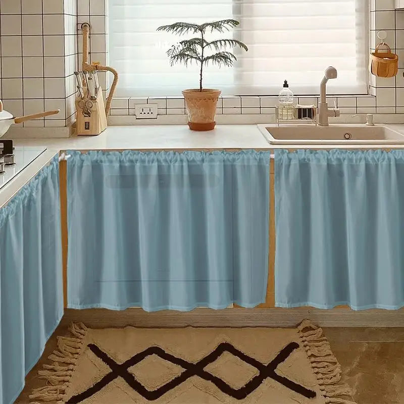 rideau blanc plissé semi transparent moderne extérieure tissu polyester cotonversible