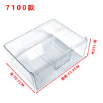 tiroir réfrigérateur transparent moderne pratique taille 24.5cm 19.5cm 37.5cm