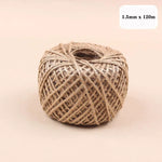 corde jute naturelle 1mm 14mm artisanale rustique décoration maison bricolage macramé fibrée marron clair