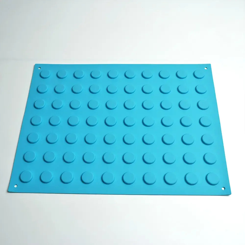 tapis magnétique réutilisable outils antidérapants silicone violet bleu turquoise professionnels adsorption instruments médicaux dentaires