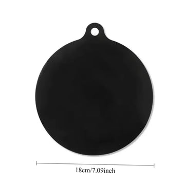 protège plat silicone 18cm 22cm moderne noir alvéolaire traceless induction pièces