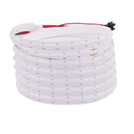 ruban led cob rgb multicolore adhésif moderne ligne lumineuse continue salon 5v 332 leds/m