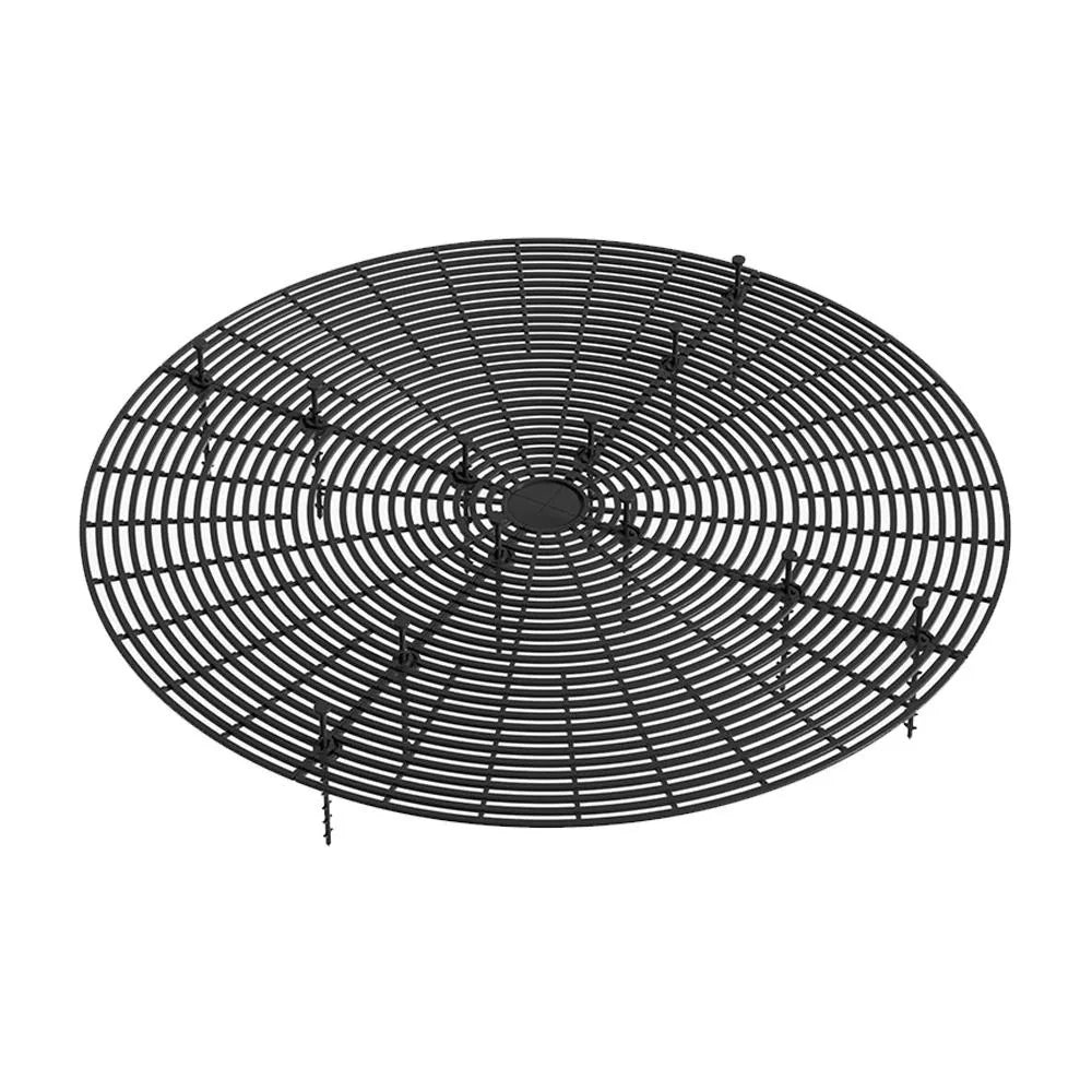 grille support plantes noir marron moderne 19cm 30cm 52cm rond carré