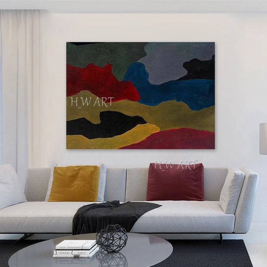 Détail de la texture artistique de la peinture à l'huile abstraite