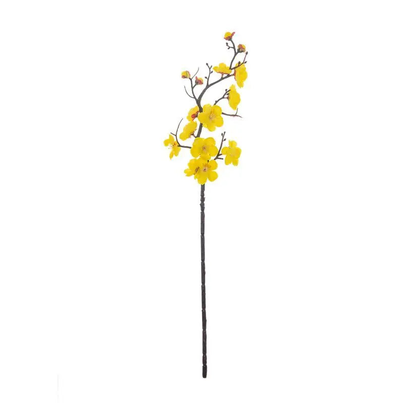 décoration extérieure branche artificielle soie fleurs blanc rose printemps nature minimaliste fête mariage