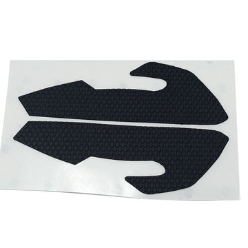 stickers protection souris gaming texturés noir blanc adhésifs deux types pièces découpées différentes parties