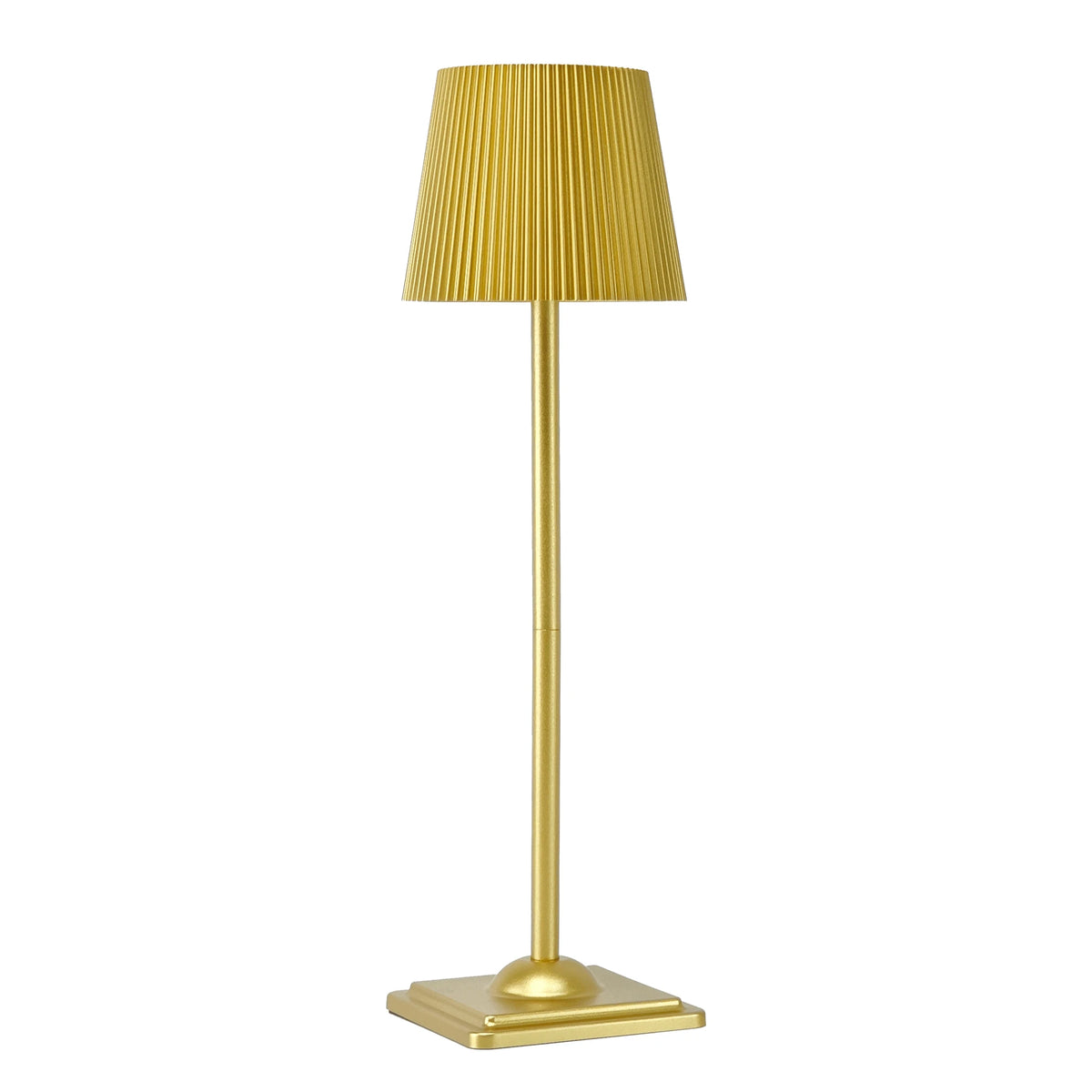 lampe table vert foncé plissée moderne rechargeable led 5v batterie lithium cem rohs